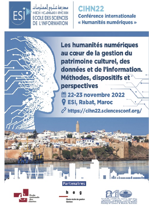 La conférence internationale « Humanités numériques » (CIHN22)