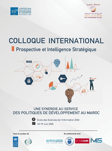 Colloque International “Prospective & Intelligence Stratégique” – 18 & 19 juin 2025